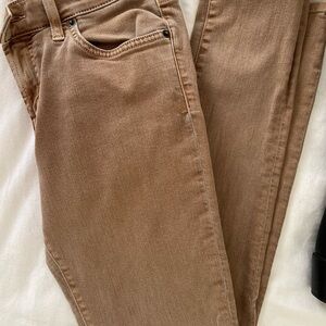 Women’s Red engine tan skinny jeans size 29